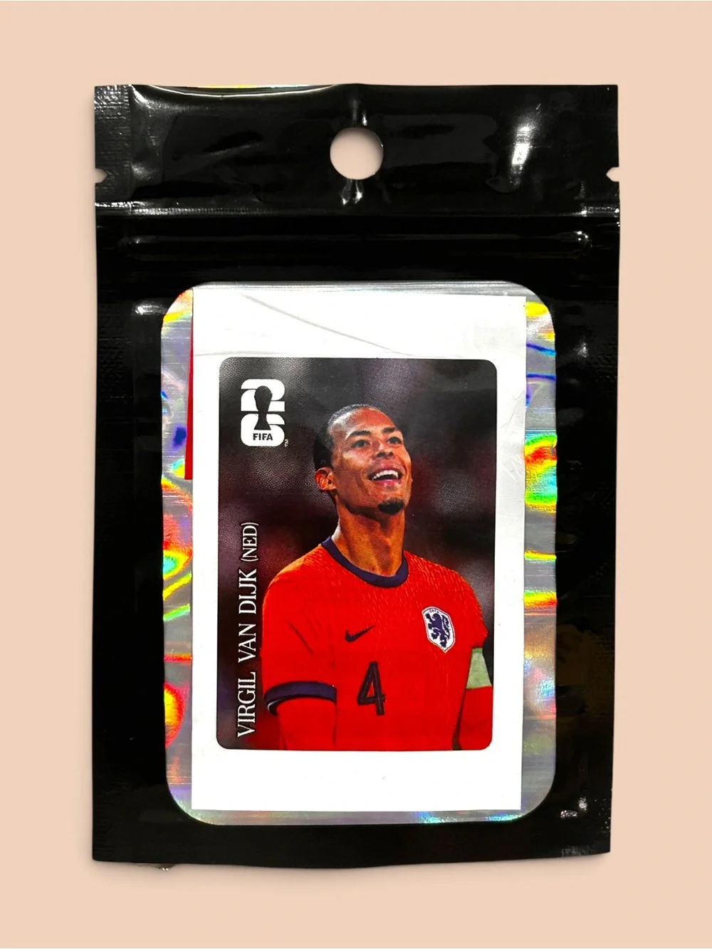 2026 Panini Coca-Cola FIFA World Cup CC8 Virgil Van Dijk Netherlands Sticker